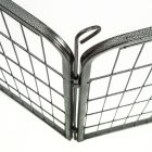 leniaxl fém kifutó , kutya kennel ketrec , védőrács,  8 elem 80 cm magas