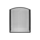 leniaxl 3 Paneles Kandallórács kandalló védő paraván 118x76,5 cm - rozsdamentes acélból