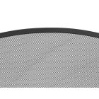 leniaxl 3 Paneles Kandallórács kandalló védő paraván 118x76,5 cm - rozsdamentes acélból