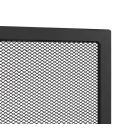 leniaxl 3 Paneles Kandallórács kandalló védő paraván 118x76,5 cm - rozsdamentes acélból