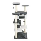 leniaxl 130 cm magas macskabútor kaparófa macskajáték cicabútor 
